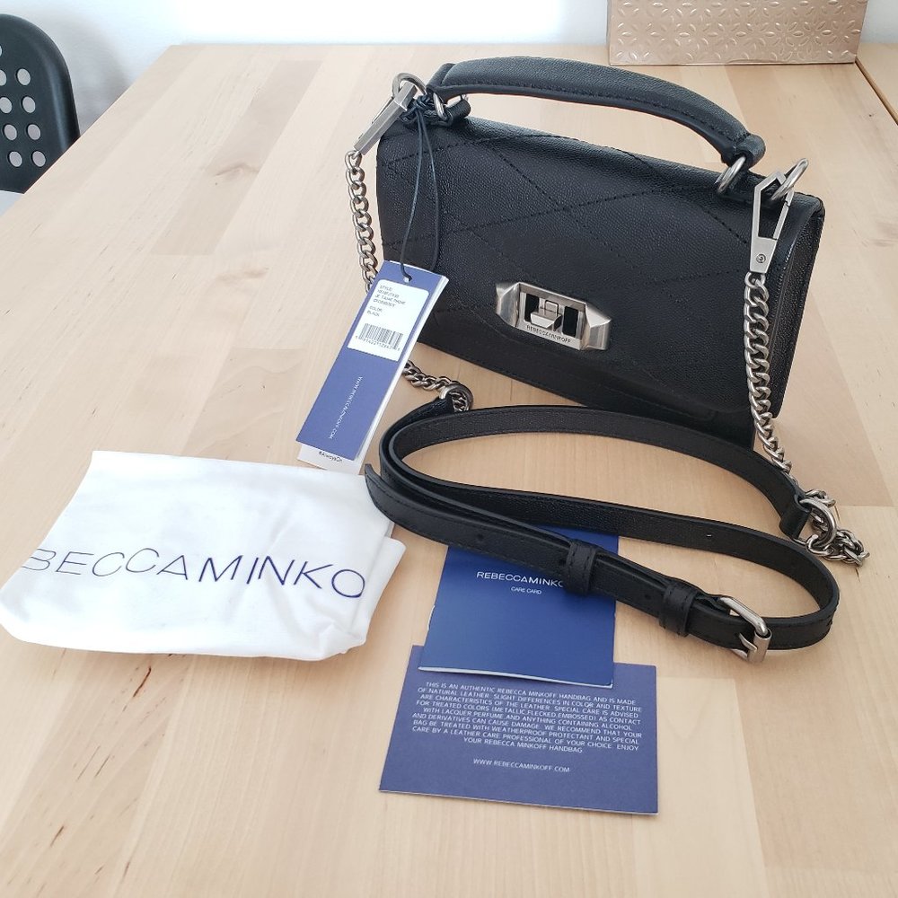 Rebecca Minkoff Je T'aime Phone Leather Crossbody